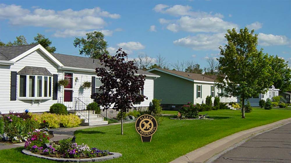 JW Signs easy-ground-insert design enables quick, maintenance-free yard signage.