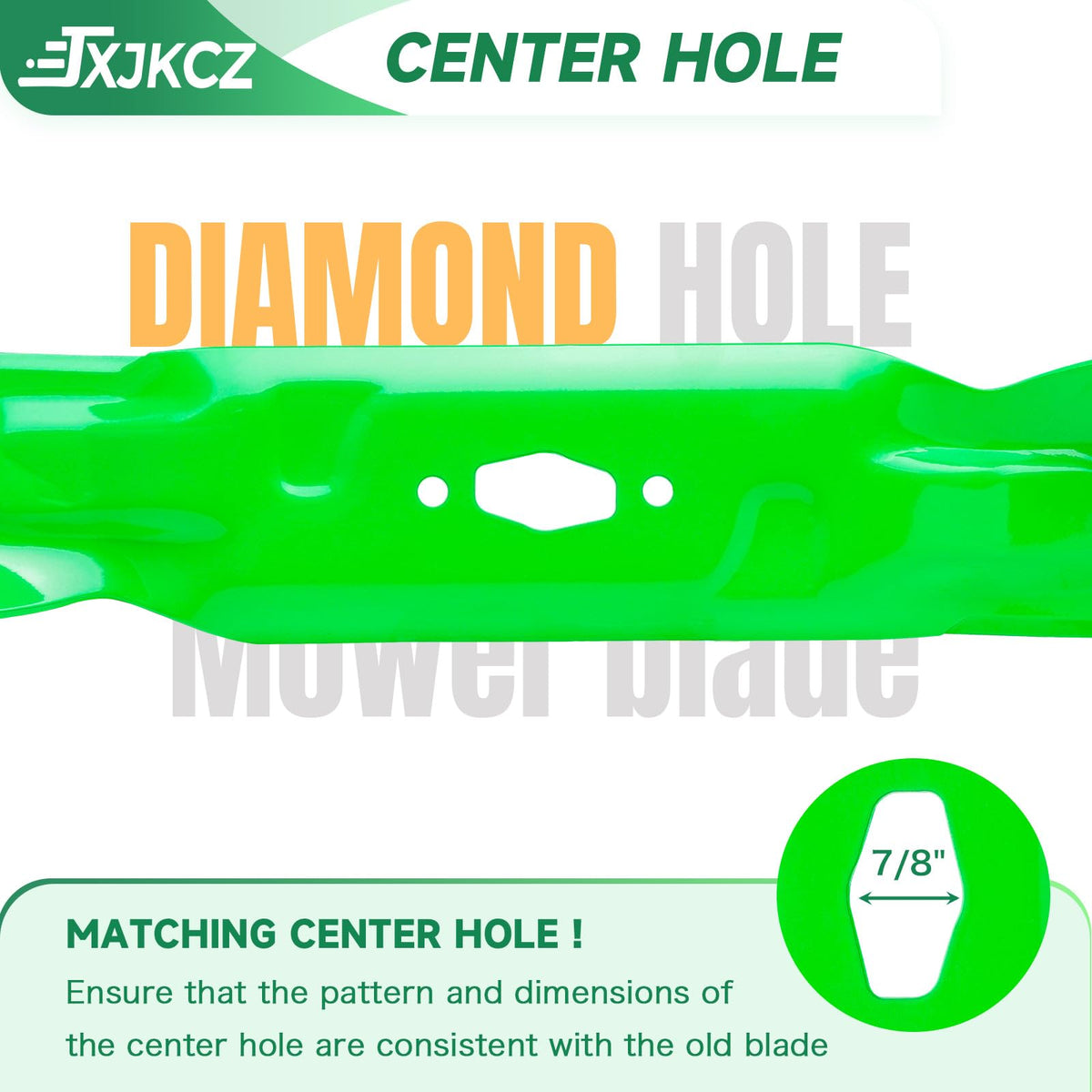 JXJKCZ 18-9/16 inch blade length showing balanced cutting performance