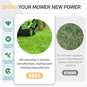 JXJKCZ Easy at-home blade replacement for quick mower restoration