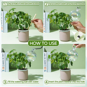JXWENBYX top-opening globe design aids easy refilling.