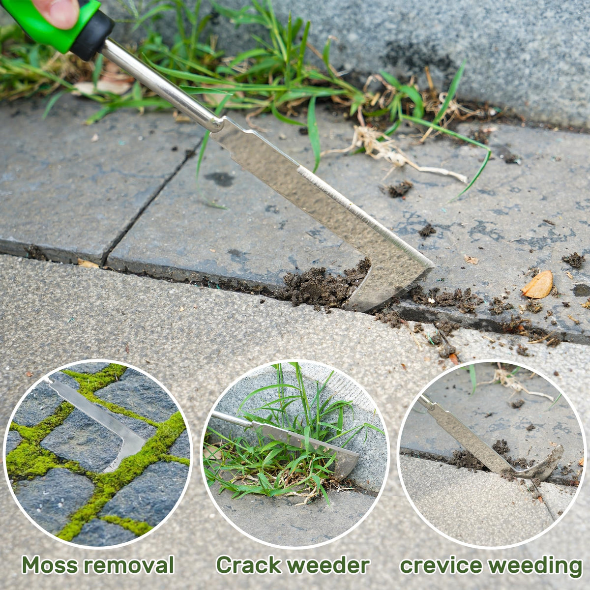 JXWENBYX weeding sickle tool for quick garden clearance