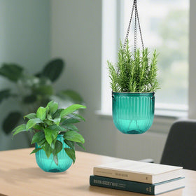 JxyHauteresce two-size set fits small and medium plants elegantly