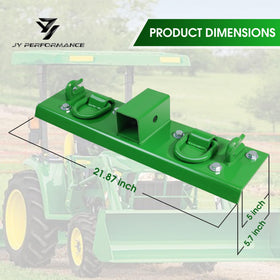 JY PERFORMANCE heavy-duty steel construction with powder-coated finish resists rust.