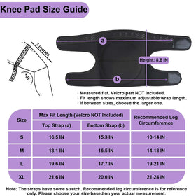 Pink L knee pads suitable for adults and elderly users