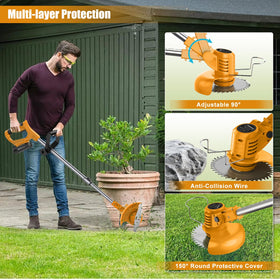 JYGMPRO 180-degree adjustable auxiliary handle for ergonomic control.