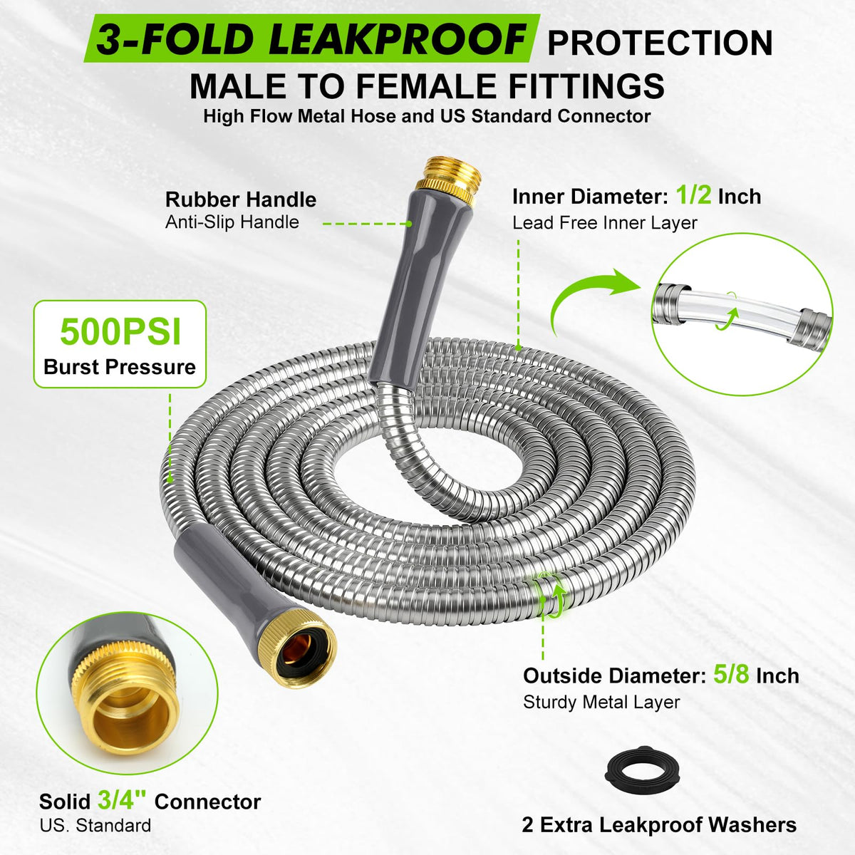 JYI&amp;FORGE female-to-male hose extension simplifies quick repairs and reconfigurations