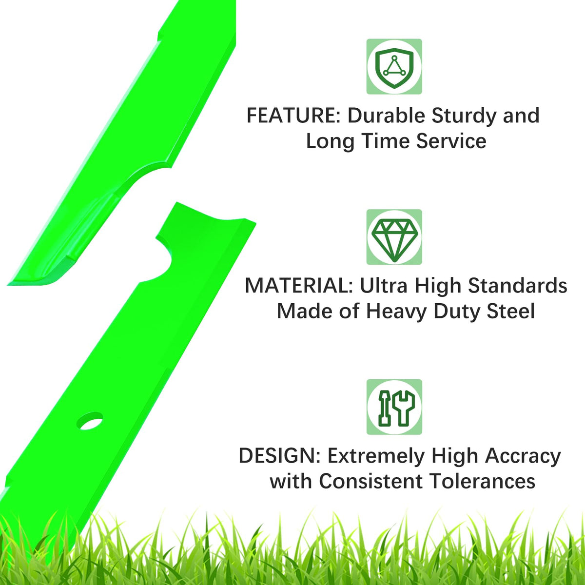 JYLEYJ three-pack blades provide convenient replacements and consistent results.