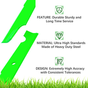 JYLEYJ three-pack blades provide convenient replacements and consistent results.