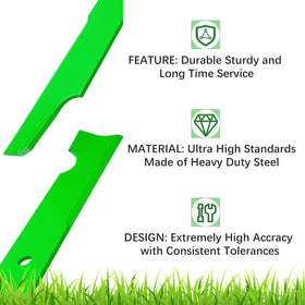 JYLEYJ heat-treated blades resist bending and wear for longer service