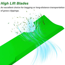 JYLEYJ turf tiger-compatible blade for 61-inch decks delivers even cutting