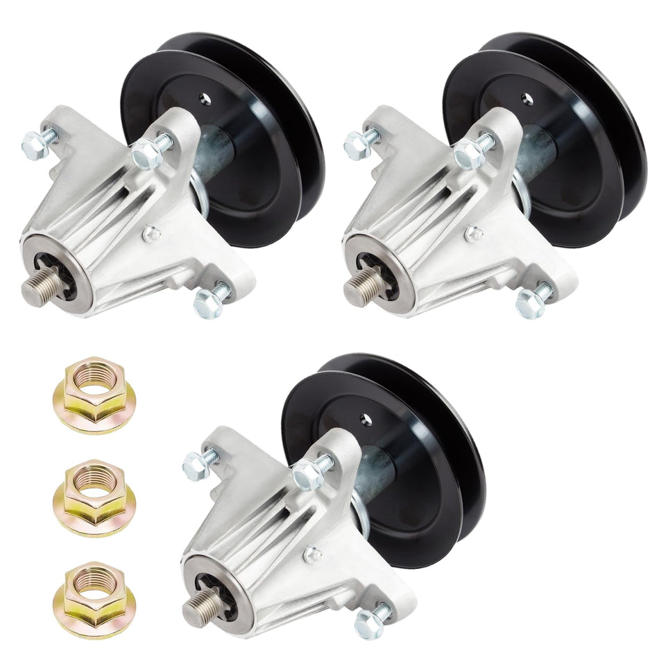 JYLEYJ deck spindle assembly for 50-inch mower with durable aluminum.