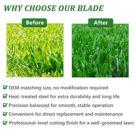 JYLEYJ durable blade with reinforced center hole for stable operation.