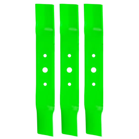 JYLEYJ GX20250 mulching blades in a three-pack for 48-inch decks, ready for installation