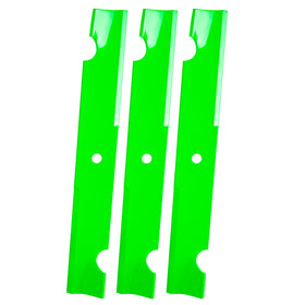 JYLEYJ high-lift blade on a 54-inch deck for cleaner cuts.