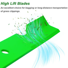 JYLEYJ blade measures 16-1/2 inches for precise fit on mower decks