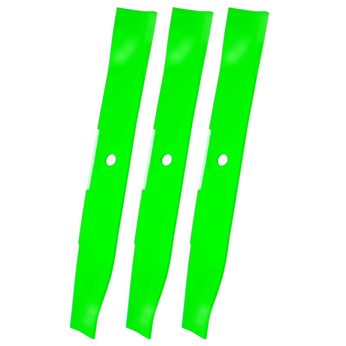 JYLEYJ high lift blades for 50-inch deck – three-pack for even, cleaner cuts