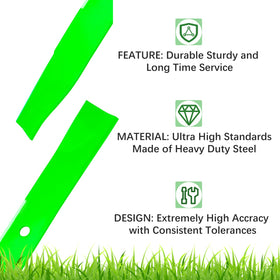 JYLEYJ high lift blades cutting action – precision fit for clean lawn lines