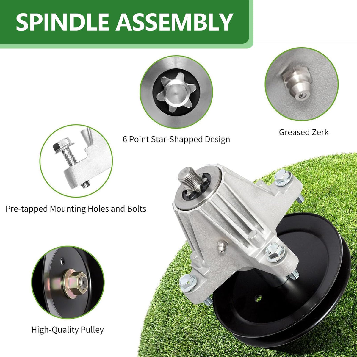 JYLEYJ two-pack spindle kit offers ready replacement spindles.