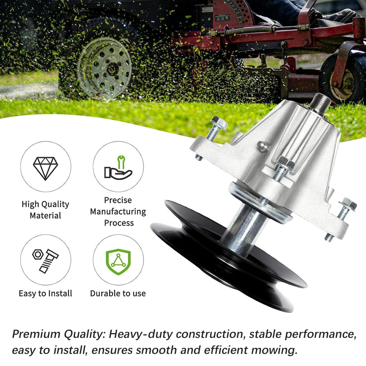 JYLEYJ spindle kit packaging shows complete parts for quick replacement