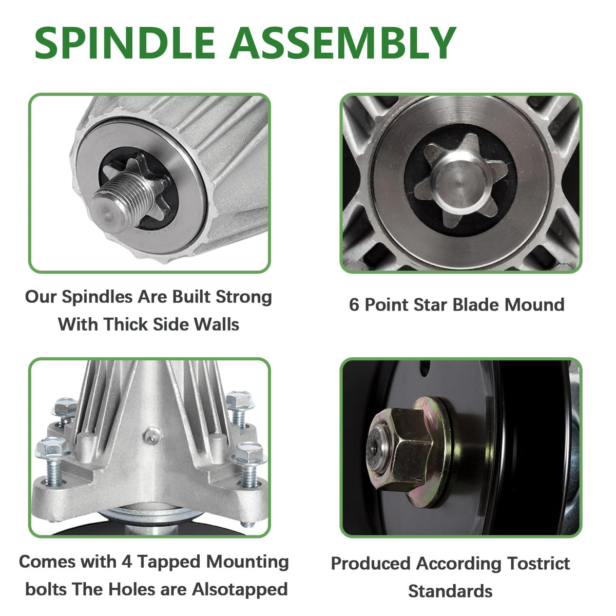 JYLEYJ plastic cap for spindle protects internals during operation