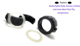 Heater union gasket ideal for pipe and pump joint seals.