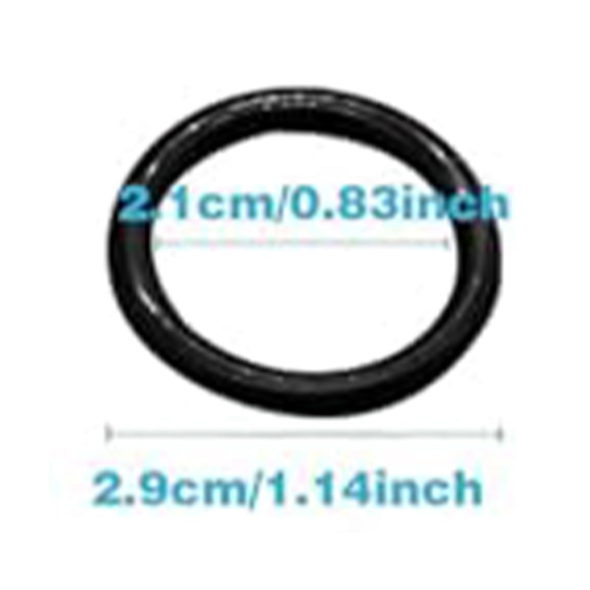 Small rubber O-ring improves leak prevention in multiport valves.