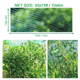 JZGEL garden netting installed over a fruit tree for protection