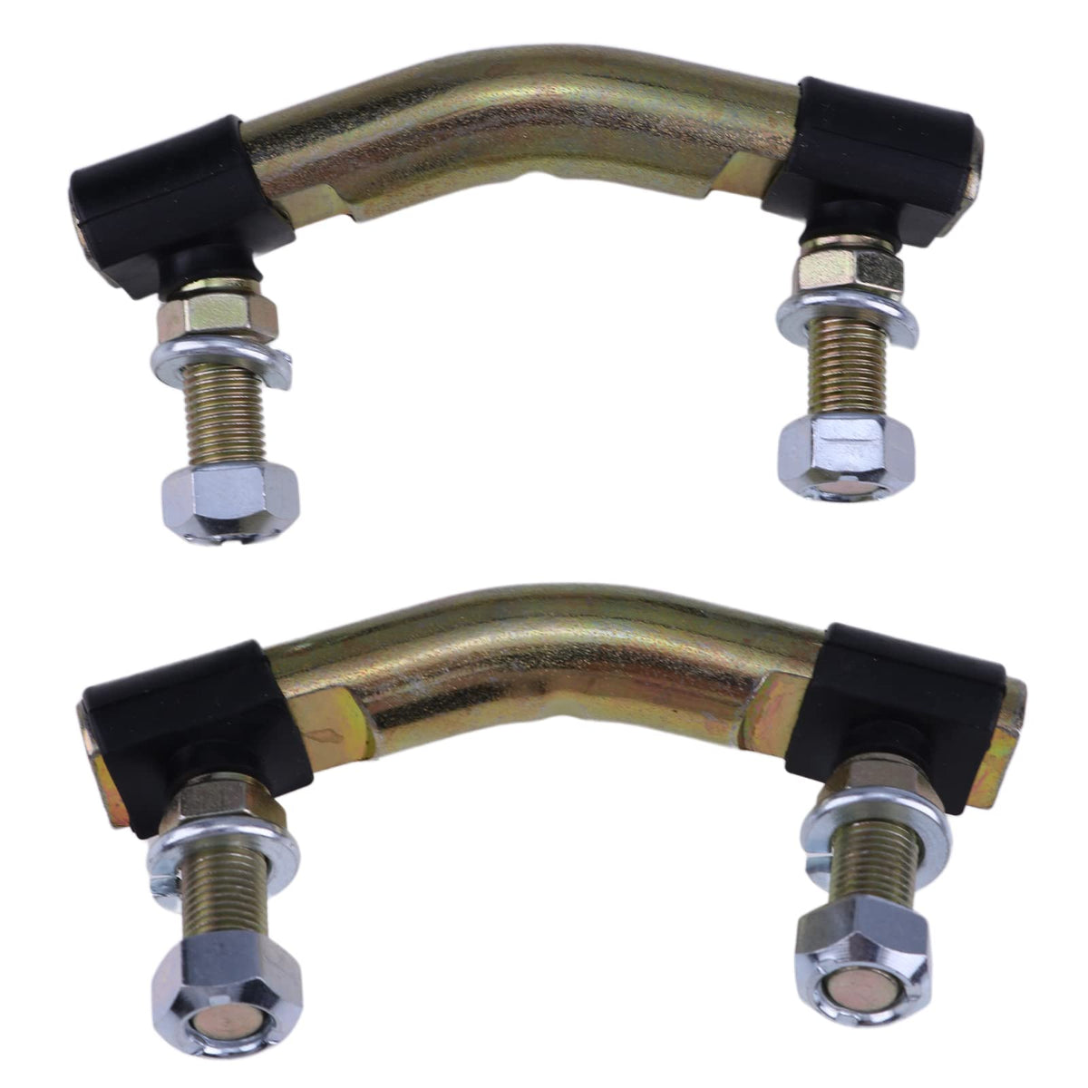 JZGRDN pivot link tie rod front view improves steering reliability for compatible mowers.