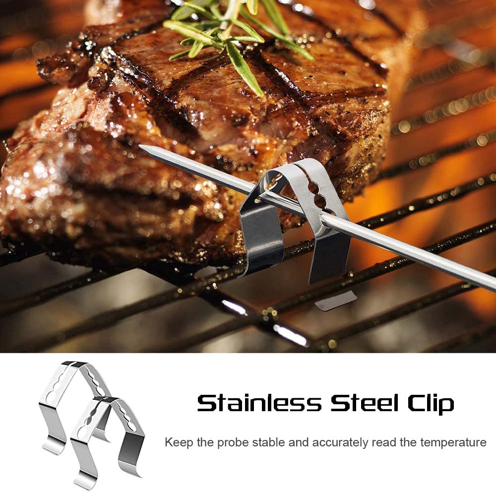 JZW-Shop stainless steel probe close-up highlighting heat tolerance.