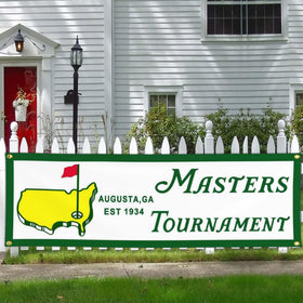 JZYIZYU golf banner brass grommets ensure easy hanging