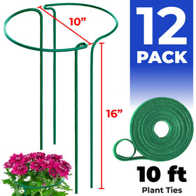 K-Brands heavy-duty stakes offer reliable structure for long-lasting garden support.