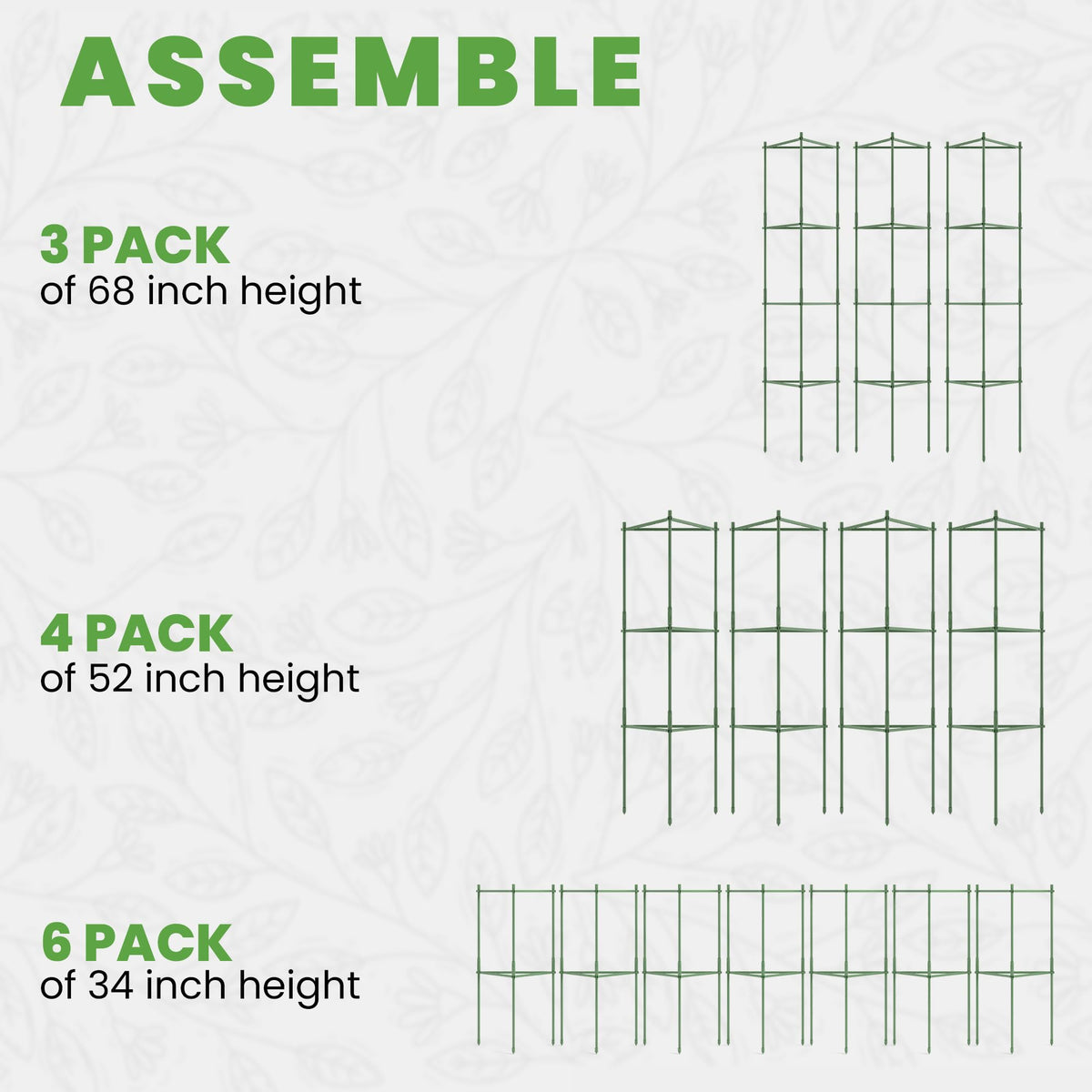 K-Brands tomato cage height-adjustment scene demonstrates flexible growth control.