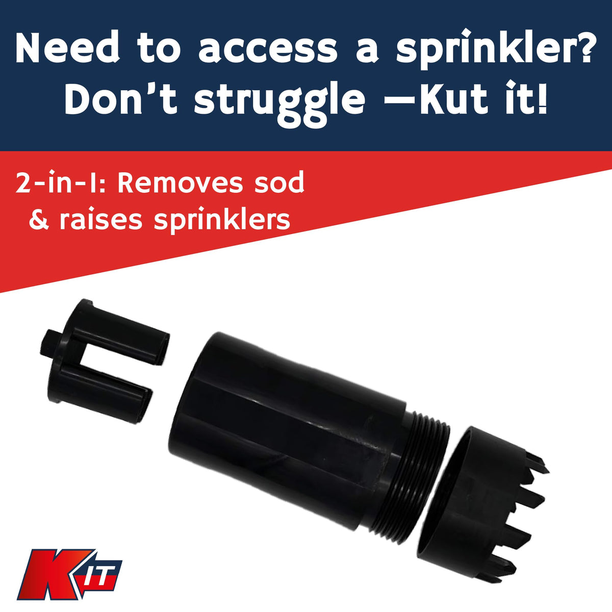 K-IT KUT-IT aluminum frame built for high-tension irrigation work