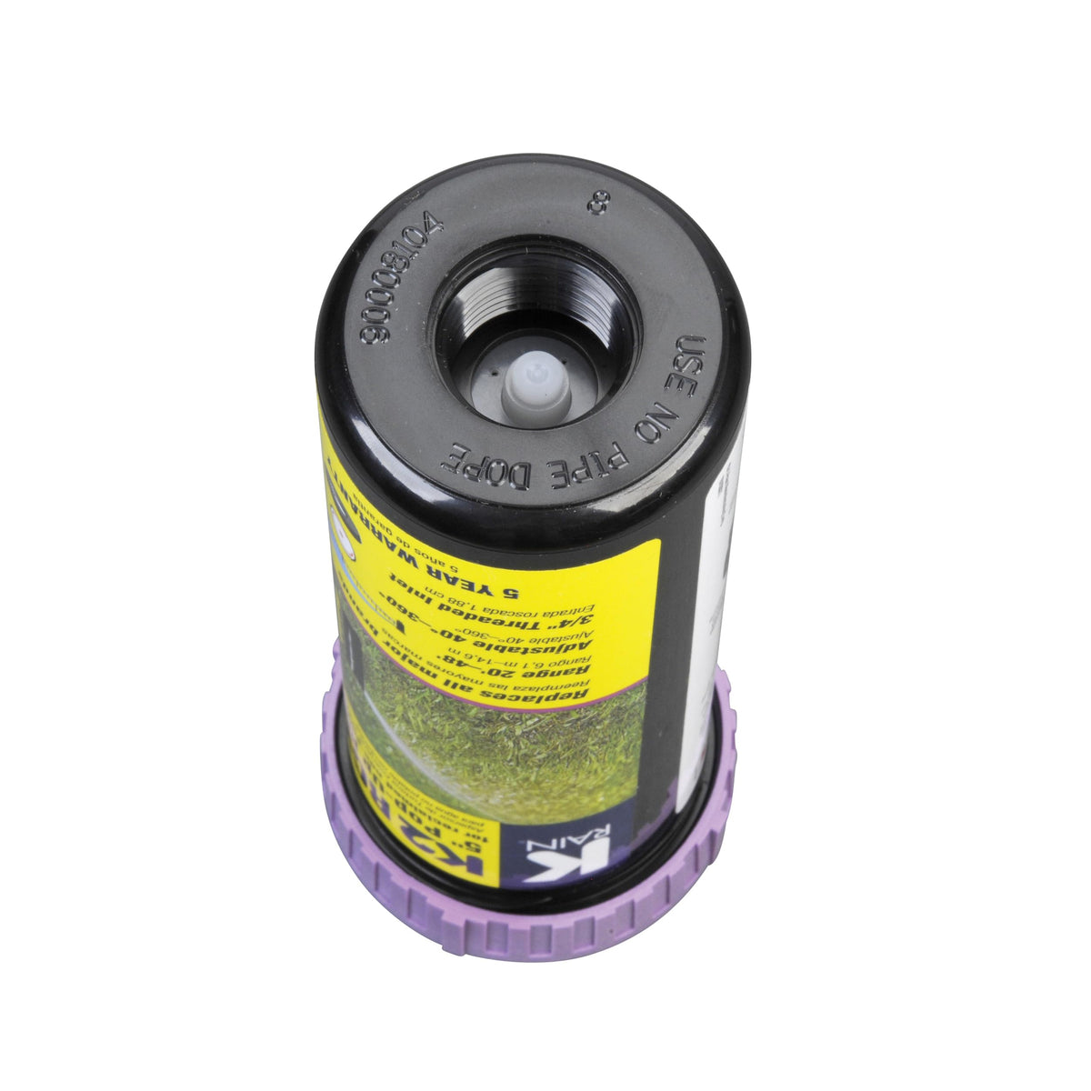 K-Rain K2 RCW purple collar for reclaimed water irrigation.