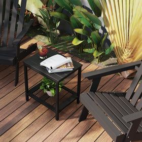 KAAPSAM versatile indoor-outdoor table suitable for decks, living rooms, and balconies.