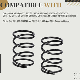 Kabalerty 3660582001 spring installed in trimmer head, restores performance.