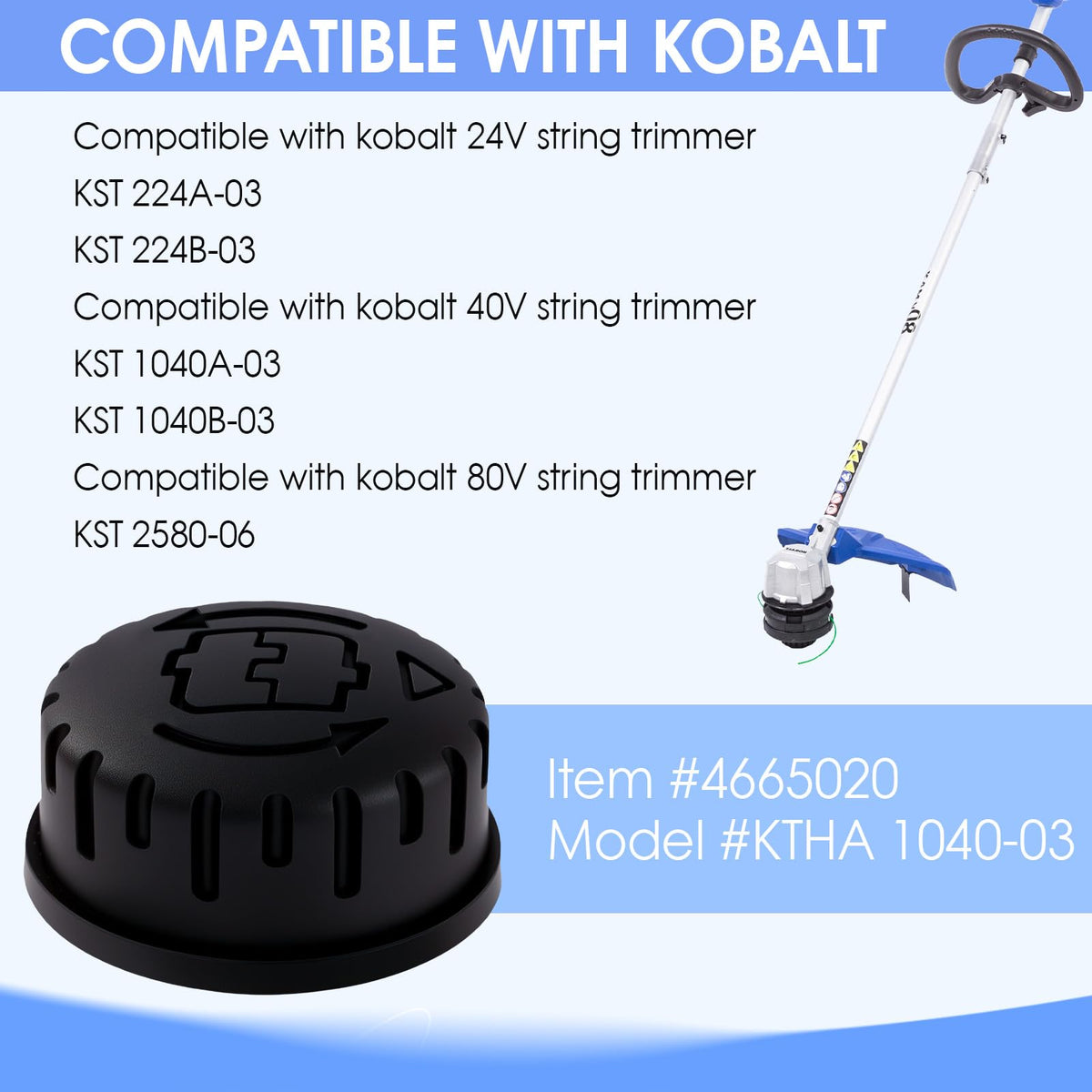 Kaberalty 3-pack replacement knobs ready for quick spares