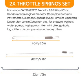 Kaberalty anti-surge springs protect performance under load.