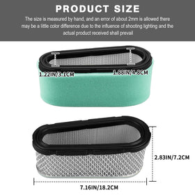 Kabing pre filter for Briggs Stratton 4142 and 272403 demonstrates enhanced dust protection