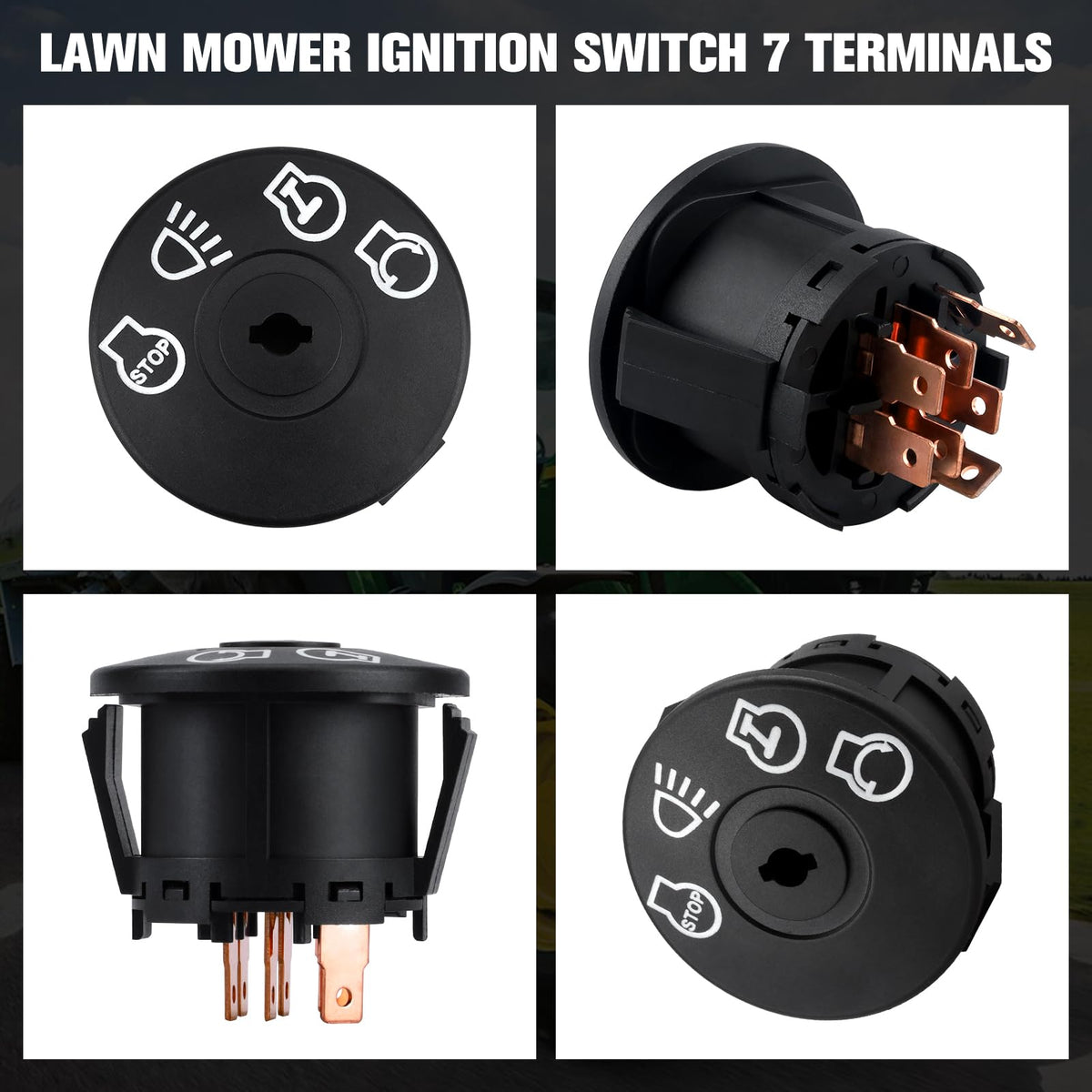 Kabing assembly-ready ignition switch key showing install-ready design