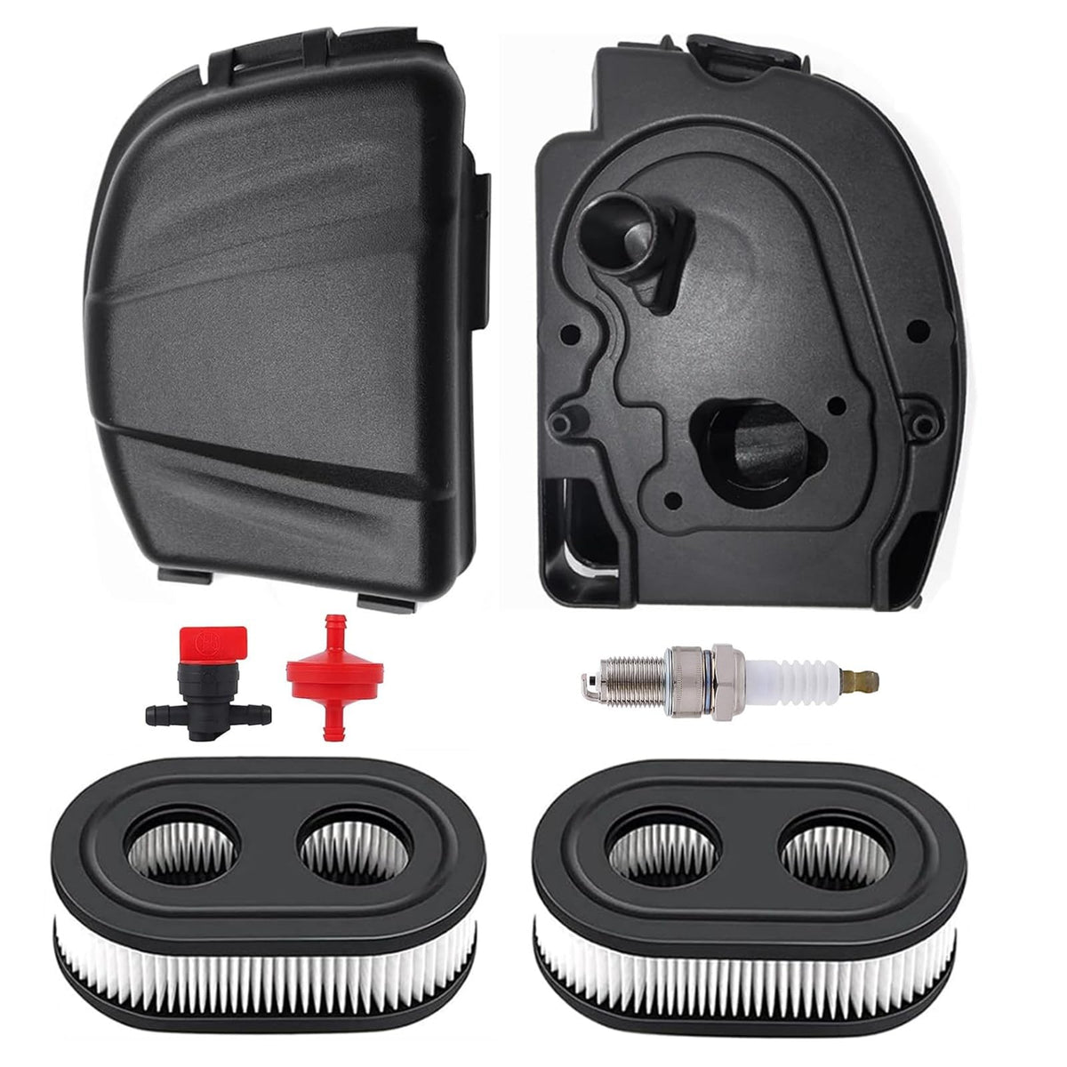 Kacarber air filter cover for 21352 keeps engine clean and easy to install.