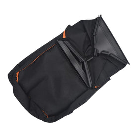 Kacarber grass bag close-up reveals reinforced seams for durability.