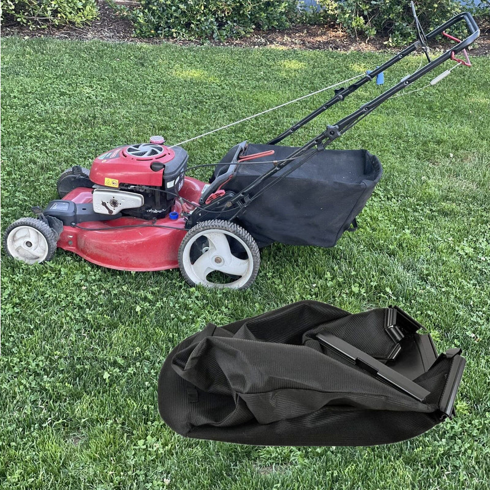 Kacarber grass bag for Husqvarna compatibility shows durable fabric and fit.