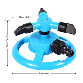 Kadaon lawn sprinkler quick-connect fits American standard joint.
