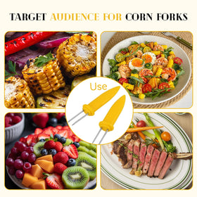 Kadden party-ready corn holders simplify serving at large events.