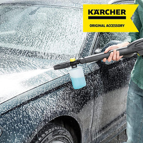 Kärcher FJ6 foam used to refresh outdoor furniture and patios