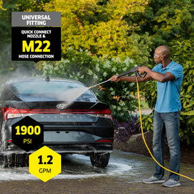Kärcher K1900PS all-nozzles kit, versatile cleaning for driveways and decks