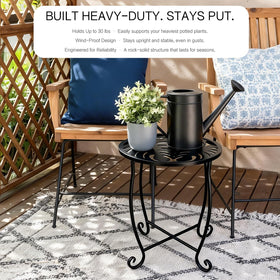 Kaesithar Monstera pattern adds decorative flair to outdoor porch or garden areas