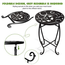 Kaesithar swirl-pattern top adds modern flair and promotes air flow