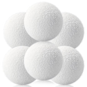 Kaifansun six-pack scum absorber balls float in spa water, soaking up oils